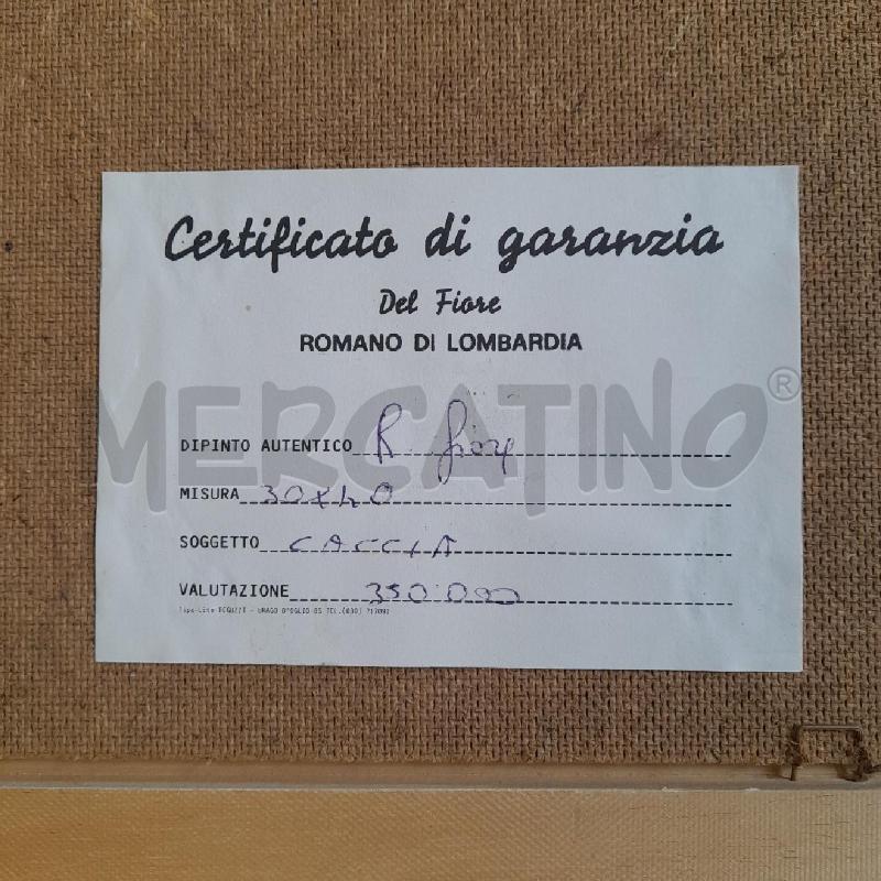 DIPINTO CACCIA CORNICE R.FIORE | Mercatino dell'Usato Sondrio 2