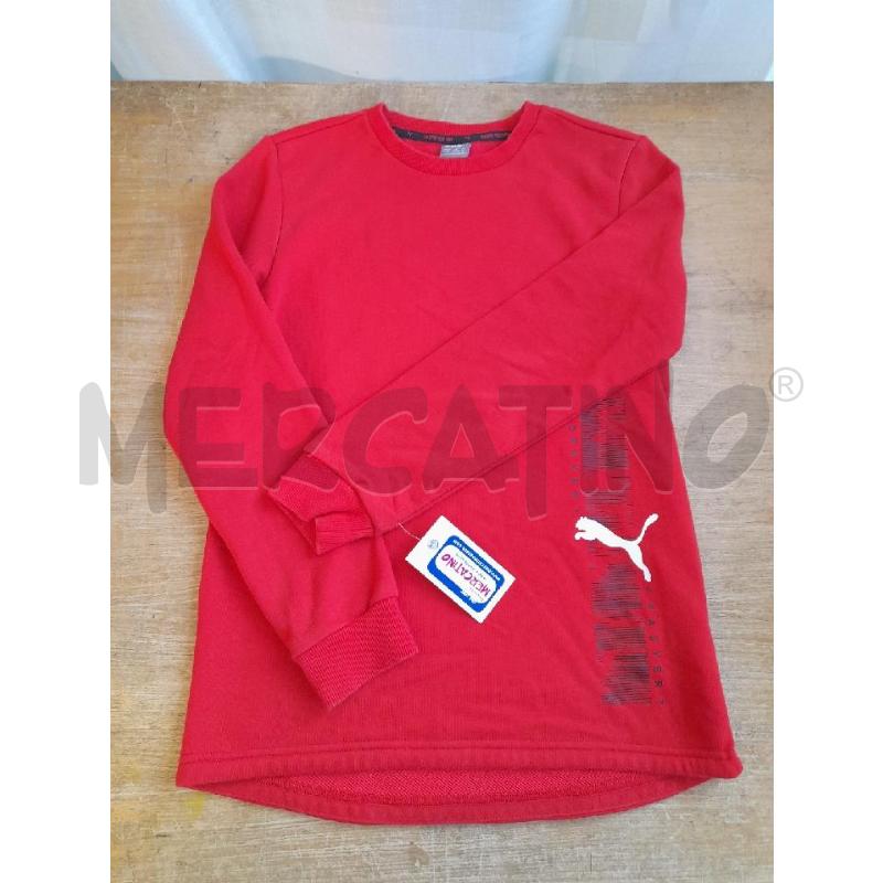 FELPA BAMBINI ROSSA PUMA | Mercatino dell'Usato Sondrio 1