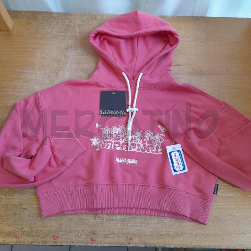 FELPA DONNA NAPAPIJRI ROSA NUOVA | Mercatino dell'Usato Sondrio 1