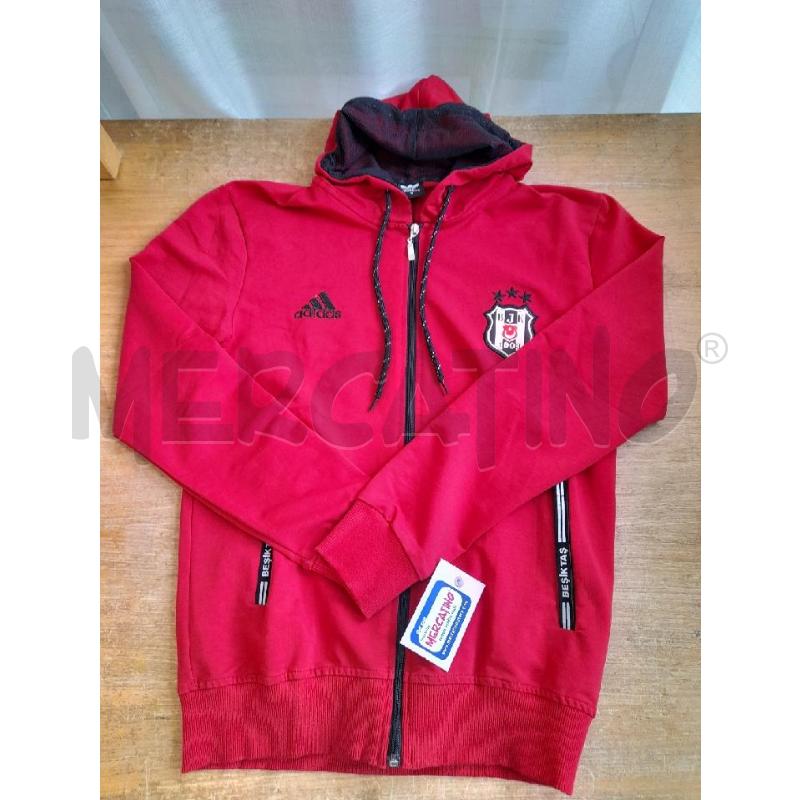 FELPA ROSSA ADIDAS | Mercatino dell'Usato Sondrio 1