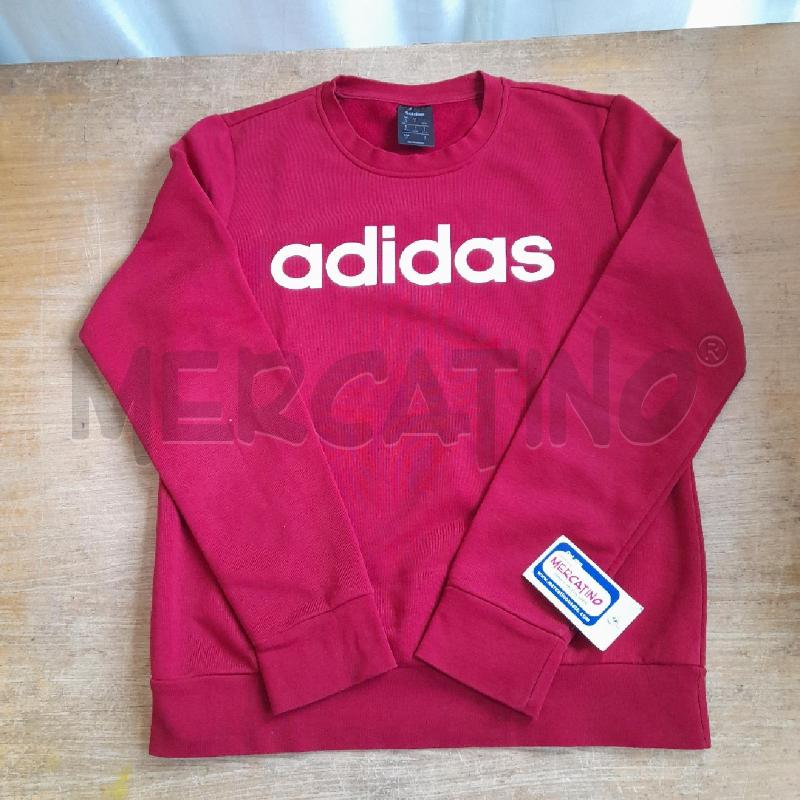 FELPA ROSSA ADIDAS | Mercatino dell'Usato Sondrio 1