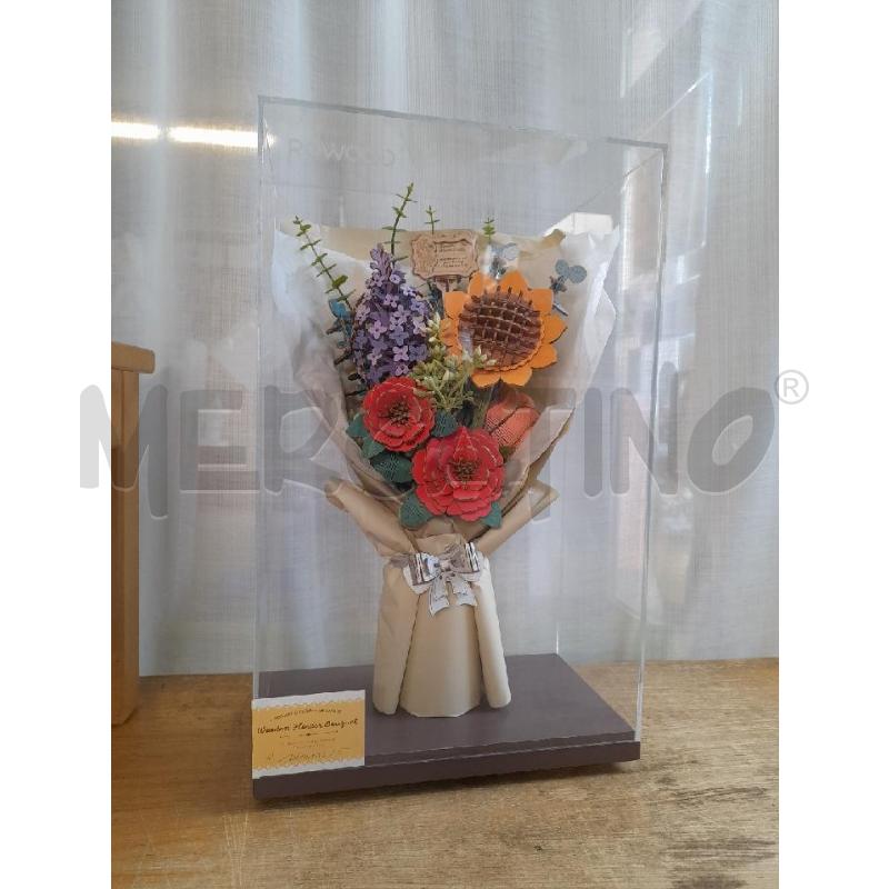 FIORI PUZZLE ROWOOD BACHECA PLEXI | Mercatino dell'Usato Sondrio 1