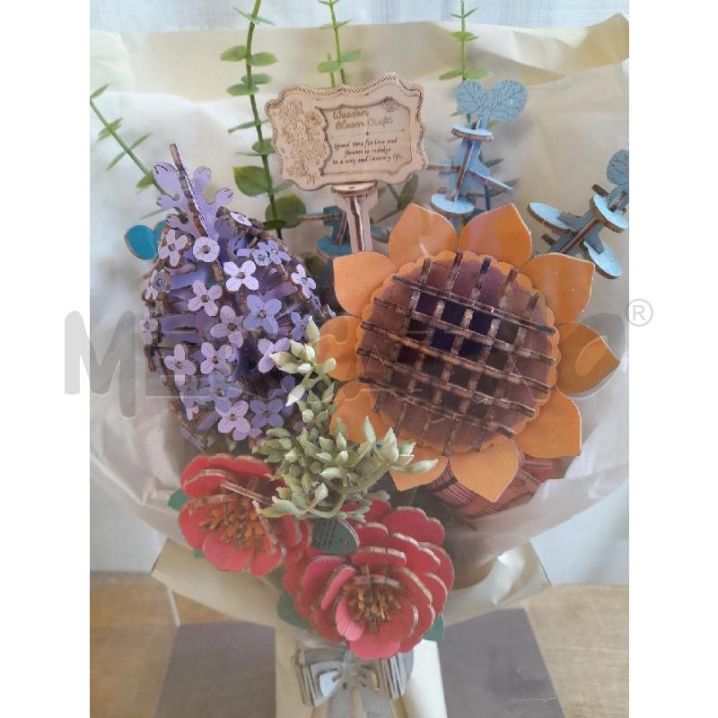 FIORI PUZZLE ROWOOD BACHECA PLEXI | Mercatino dell'Usato Sondrio 2
