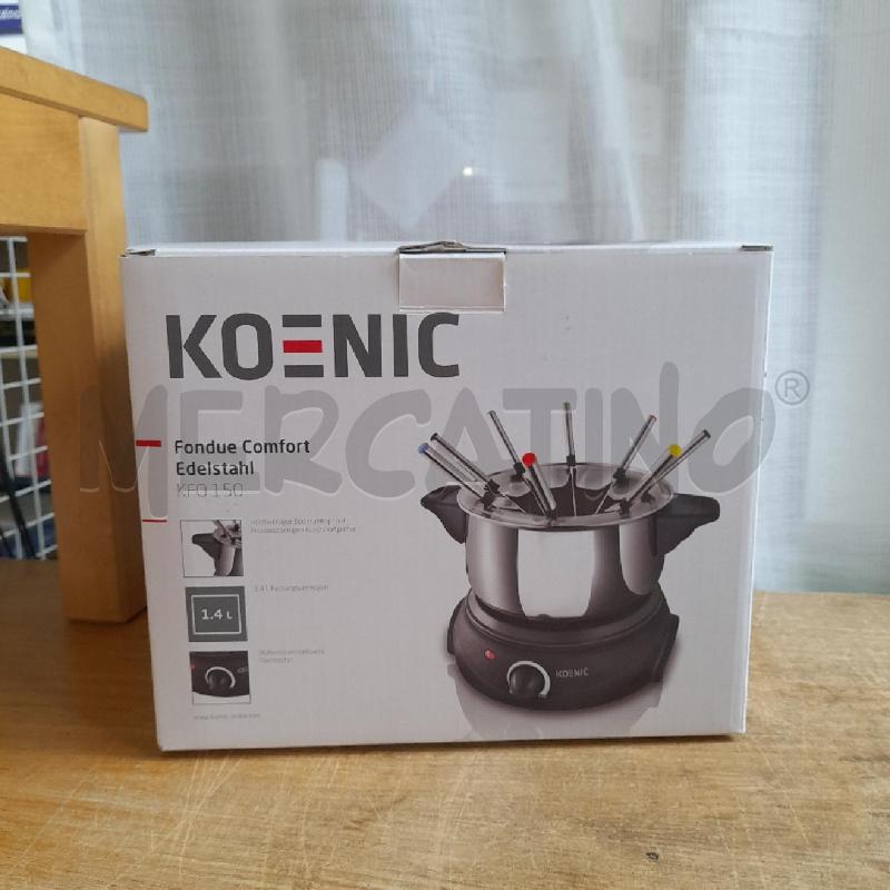 FONDUTA ELETTRICA KOENIC KFO150 NUOVA | Mercatino dell'Usato Sondrio 1