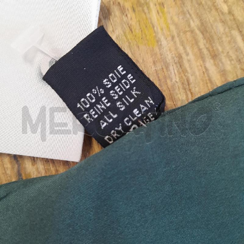 FOULARD SETA TURCHESE | Mercatino dell'Usato Sondrio 2