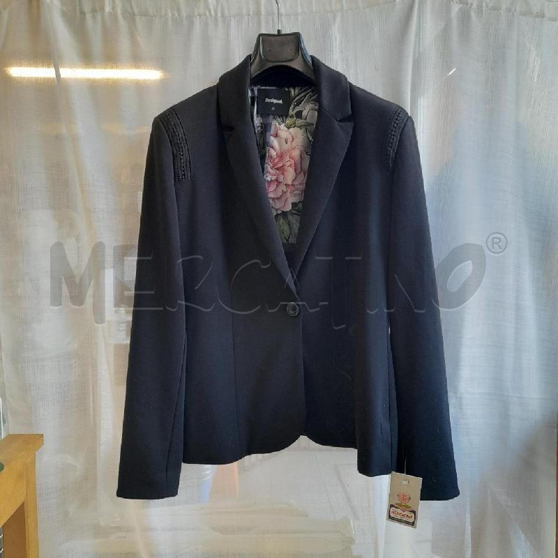 GIACCA DONNA DESIGUAL NERA  | Mercatino dell'Usato Sondrio 1