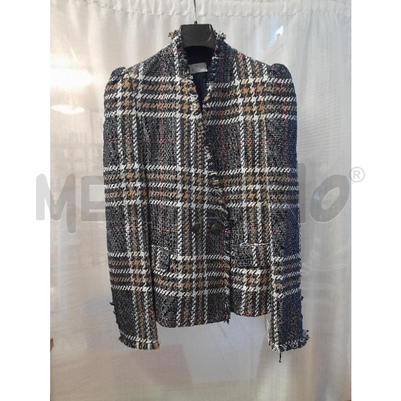 GIACCA DONNA MOTIVI TARTAN | Mercatino dell'Usato Sondrio 1