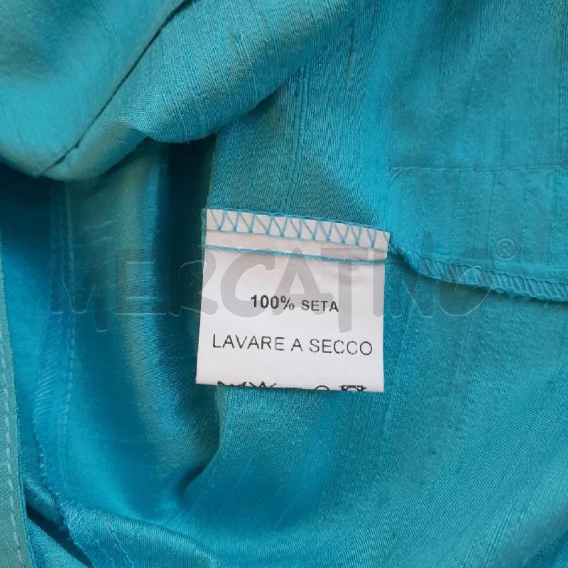 GIACCHINA SETA TURCHESE BLUE EYES | Mercatino dell'Usato Sondrio 2