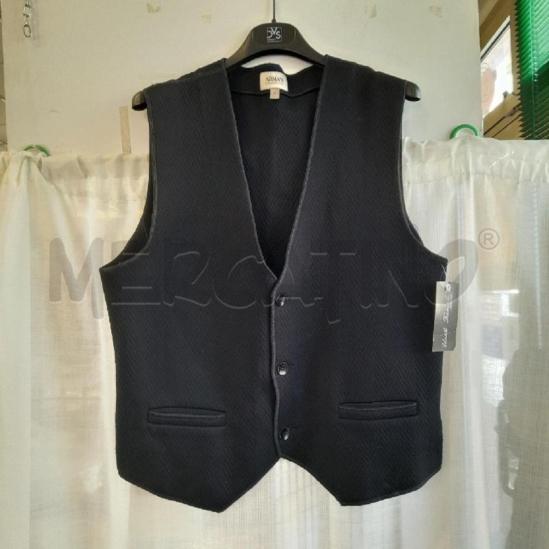 GILET UOMO ARMANOI NERO | Mercatino dell'Usato Sondrio 1