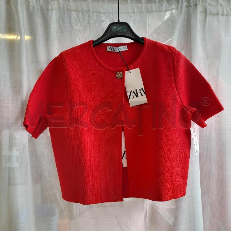 GOLF DONNA E TOP ROSSI ZARA | Mercatino dell'Usato Sondrio 1