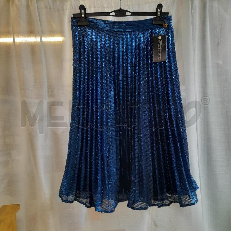 GONNA TWINSET PAILLETTES BLU | Mercatino dell'Usato Sondrio 1