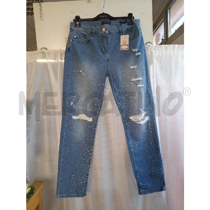 JEANS DONNA FIORELLA RUBINO STRASS | Mercatino dell'Usato Sondrio 1