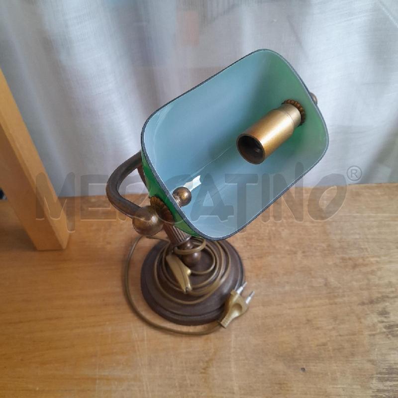 LAMPADA DA SCRIVANIA OTTONE BRUNITO  | Mercatino dell'Usato Sondrio 2