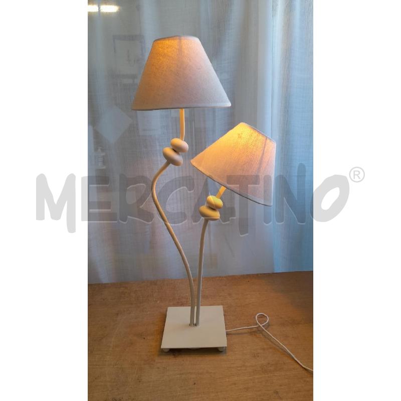 LAMPADA DA TAVOLO 2 LUCI | Mercatino dell'Usato Sondrio 1