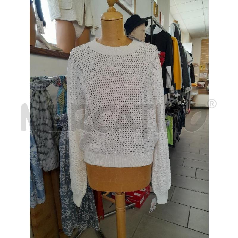 MAGLIA DONNA BIANCA BOXEUR | Mercatino dell'Usato Sondrio 1