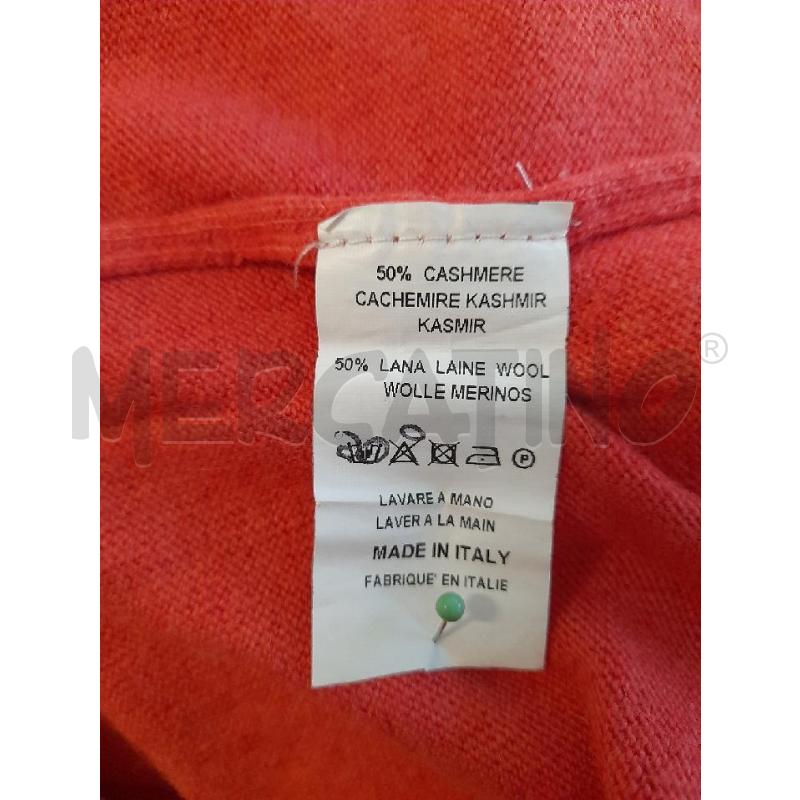 MAGLIA ORO CASHMIRE ARANCIO | Mercatino dell'Usato Sondrio 2