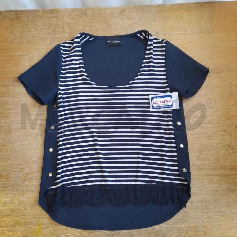 MAGLIETTA DONNA ATOS LOMBARDINI BLU | Mercatino dell'Usato Sondrio 1