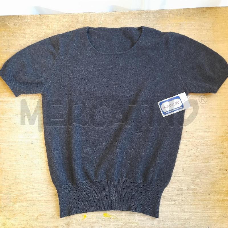 MAGLIETTA DONNA CACHEMIRE GRIGIO SCURO | Mercatino dell'Usato Sondrio 1