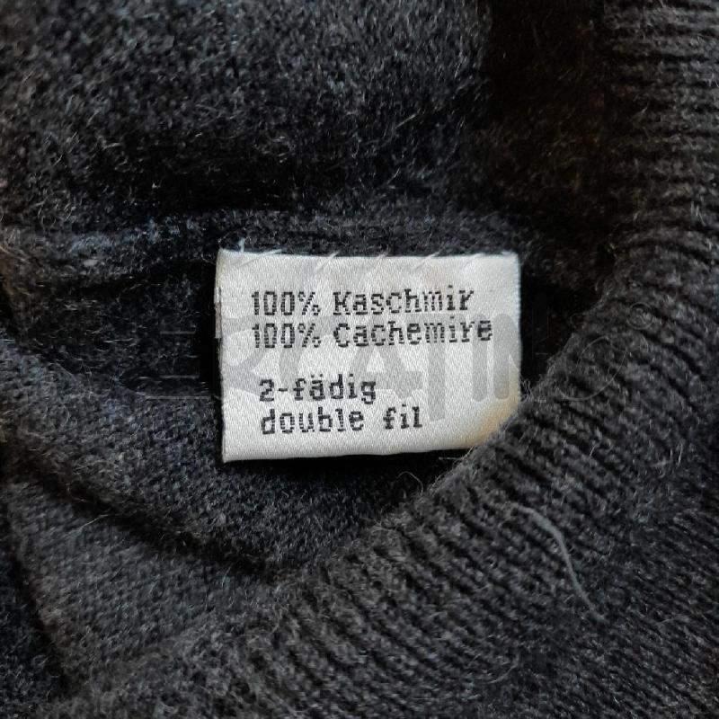 MAGLIETTA DONNA CACHEMIRE GRIGIO SCURO | Mercatino dell'Usato Sondrio 2