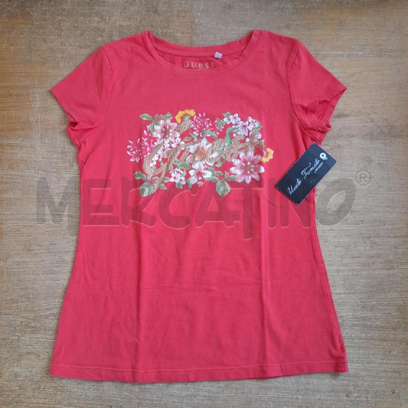 MAGLIETTA DONNA CORALLO GUESS | Mercatino dell'Usato Sondrio 1