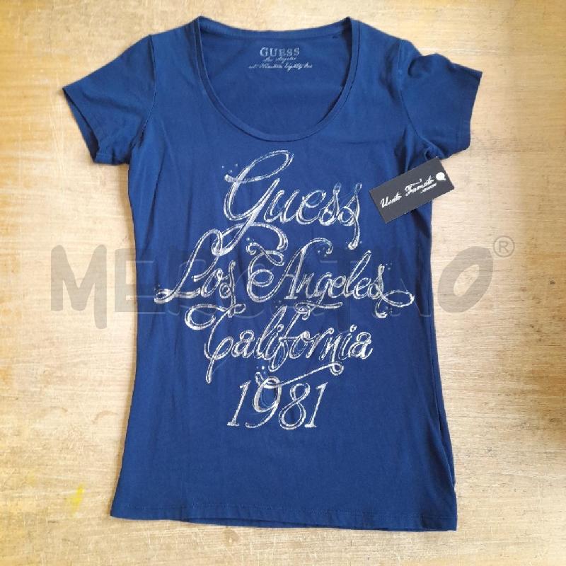 MAGLIETTA DONNA GUESS BLU | Mercatino dell'Usato Sondrio 1