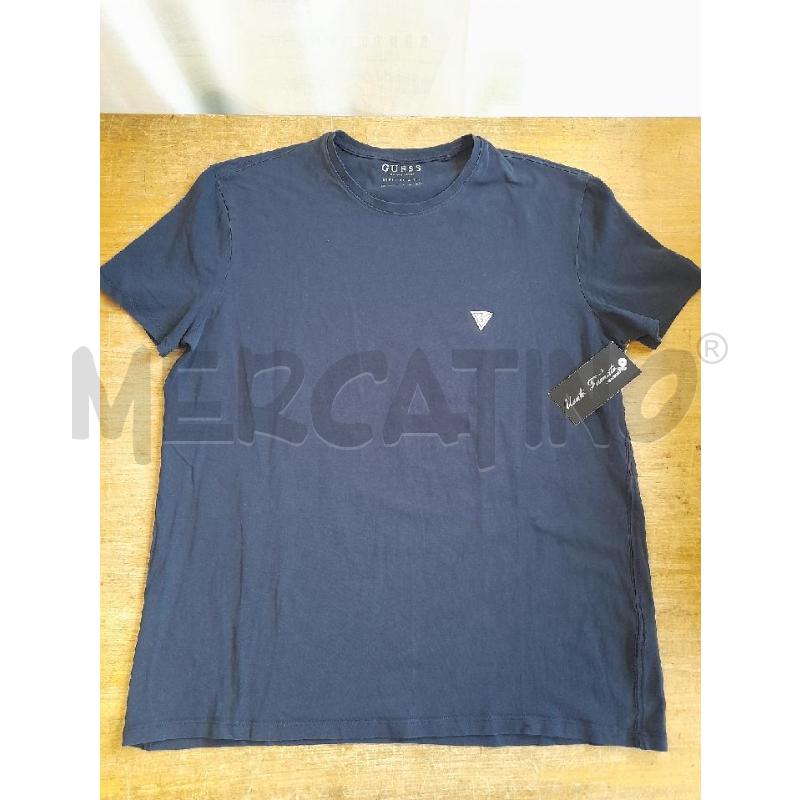 MAGLIETTA DONNA GUESS BLU | Mercatino dell'Usato Sondrio 1
