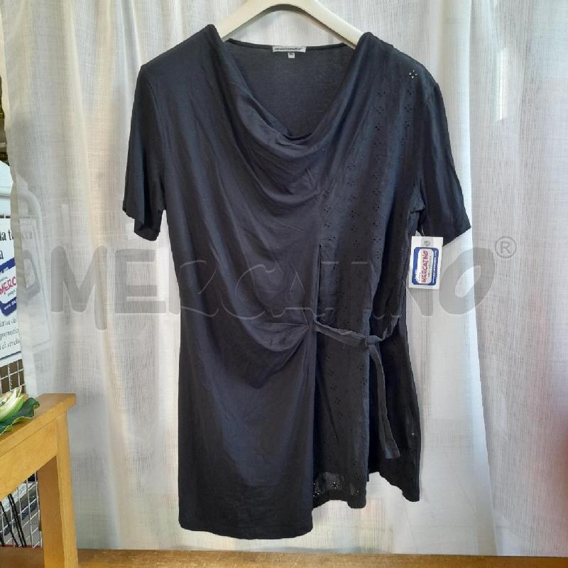 MAGLIETTA DONNA NERA SANGALLO MAZZONETTO | Mercatino dell'Usato Sondrio 1
