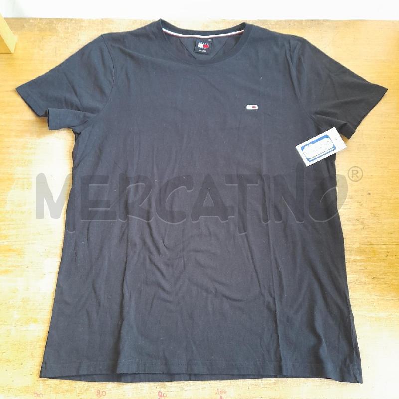 MAGLIETTA UOMO TOMMY JEANS NERA | Mercatino dell'Usato Sondrio 1