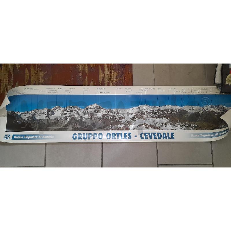 MAPPA ALPI ORTLES CEVEDALE | Mercatino dell'Usato Sondrio 1