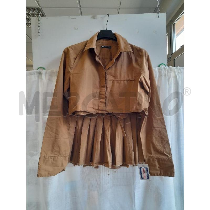 MINIGONNA E CAMICIA CROP TABACCO  | Mercatino dell'Usato Sondrio 1