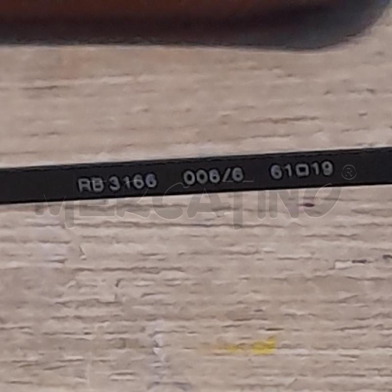 OCCHIALI UOMO RAYBAN 3166 | Mercatino dell'Usato Sondrio 2