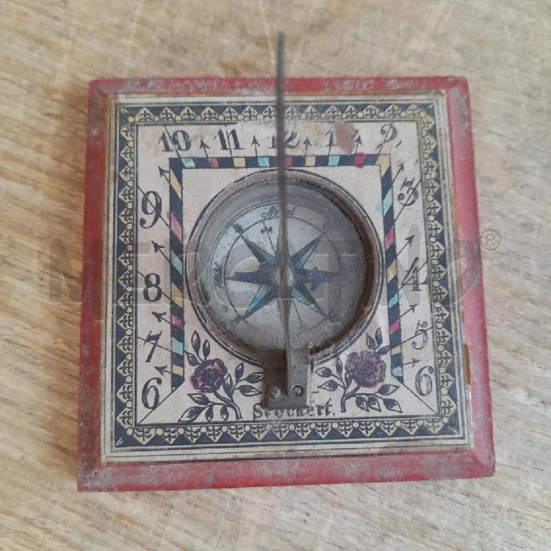 OROLOGIO SOLARE CON BUSSOLA STOCKERT | Mercatino dell'Usato Sondrio 2