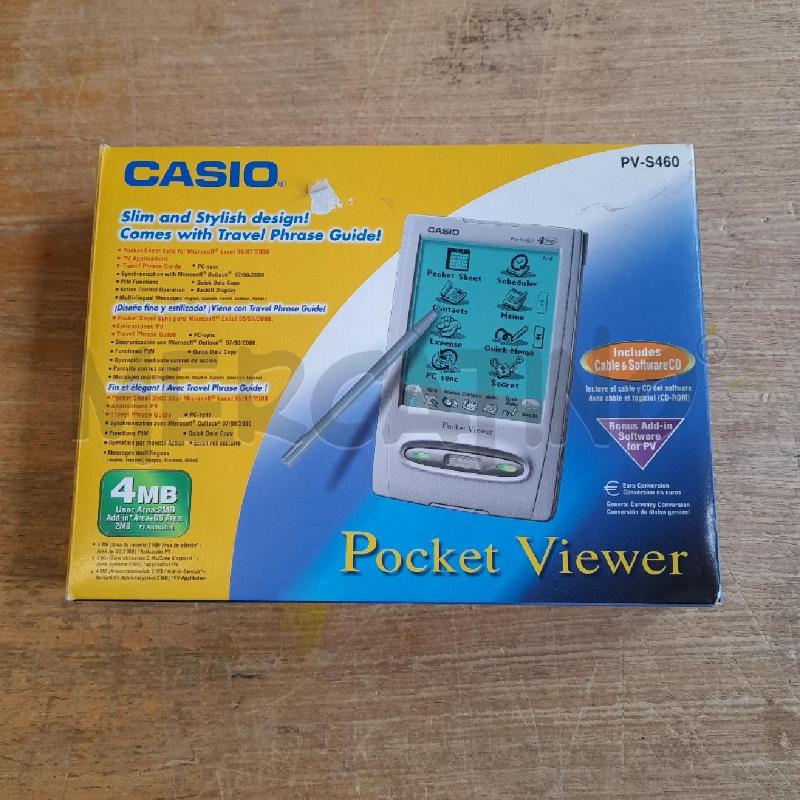 PALMARE POCKET VIEWER CASIO | Mercatino dell'Usato Sondrio 1