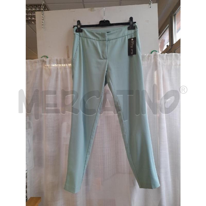 PANTALONE DONNA ANNARITAN VERDE AQCUA | Mercatino dell'Usato Sondrio 1