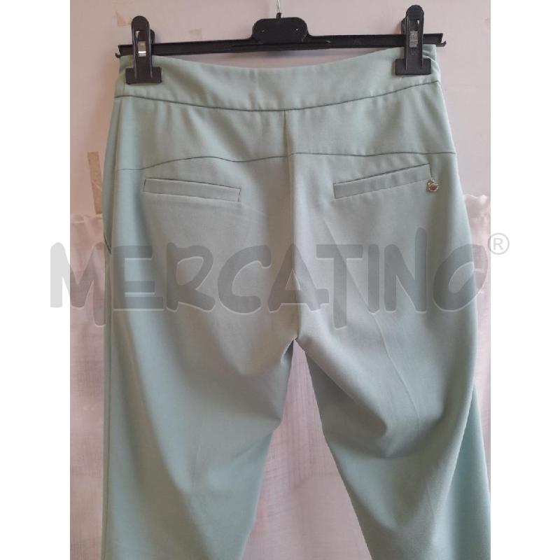 PANTALONE DONNA ANNARITAN VERDE AQCUA | Mercatino dell'Usato Sondrio 2