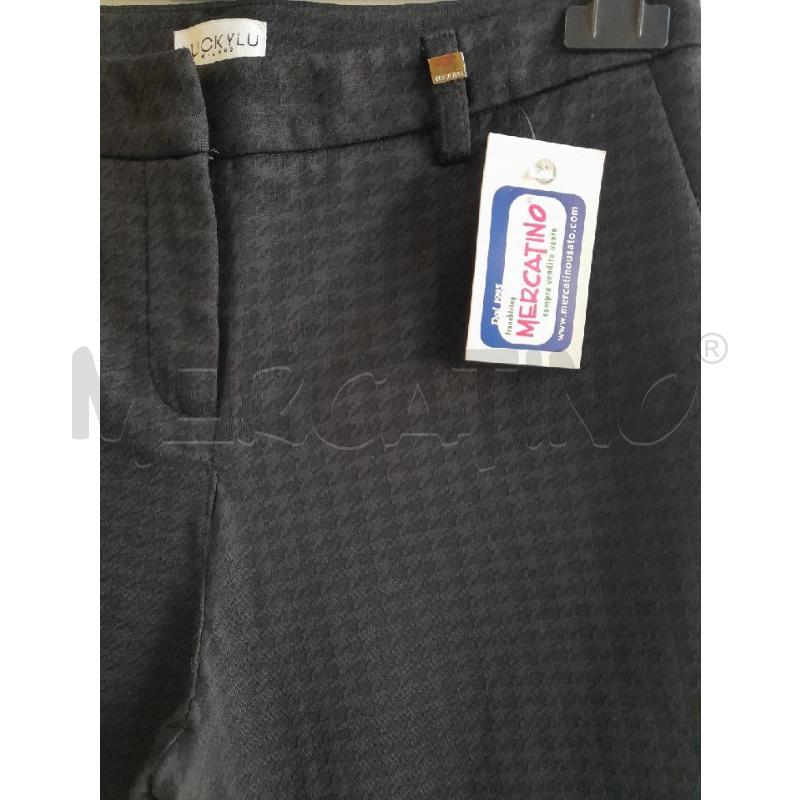 PANTALONE DONNA NERO LUCKYLU | Mercatino dell'Usato Sondrio 2