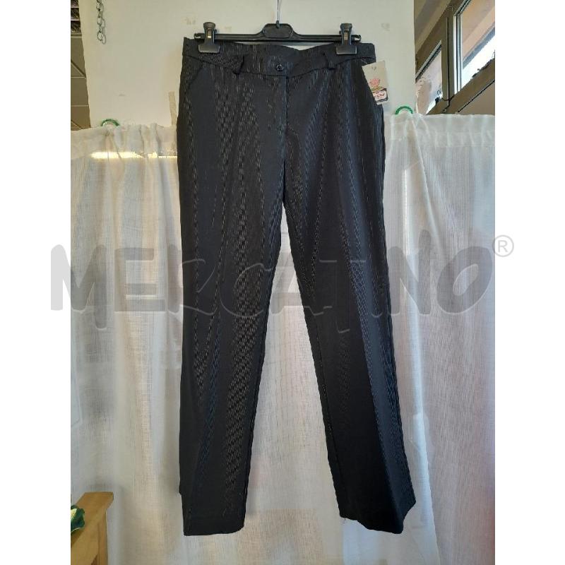 PANTALONE DONNA NERO LUREX | Mercatino dell'Usato Sondrio 1