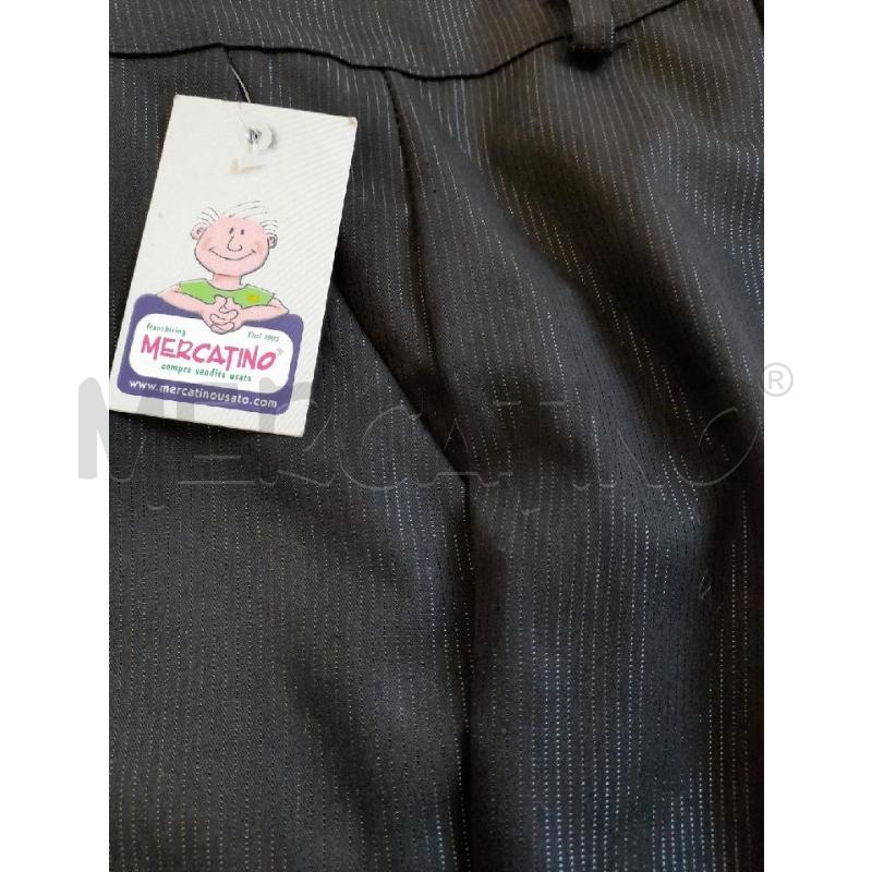 PANTALONE DONNA NERO LUREX | Mercatino dell'Usato Sondrio 3