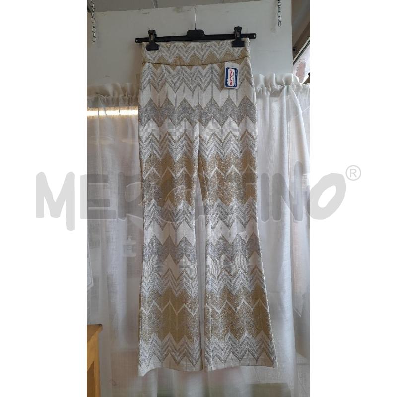 PANTALONE DONNA SANDRO FERRONE LUREX | Mercatino dell'Usato Sondrio 1