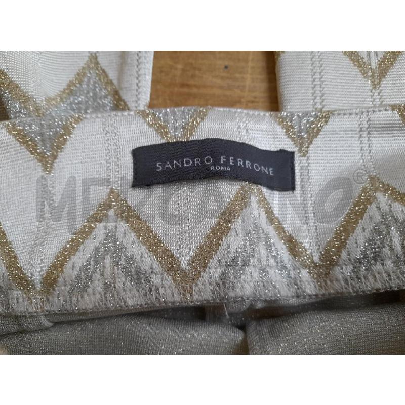 PANTALONE DONNA SANDRO FERRONE LUREX | Mercatino dell'Usato Sondrio 2