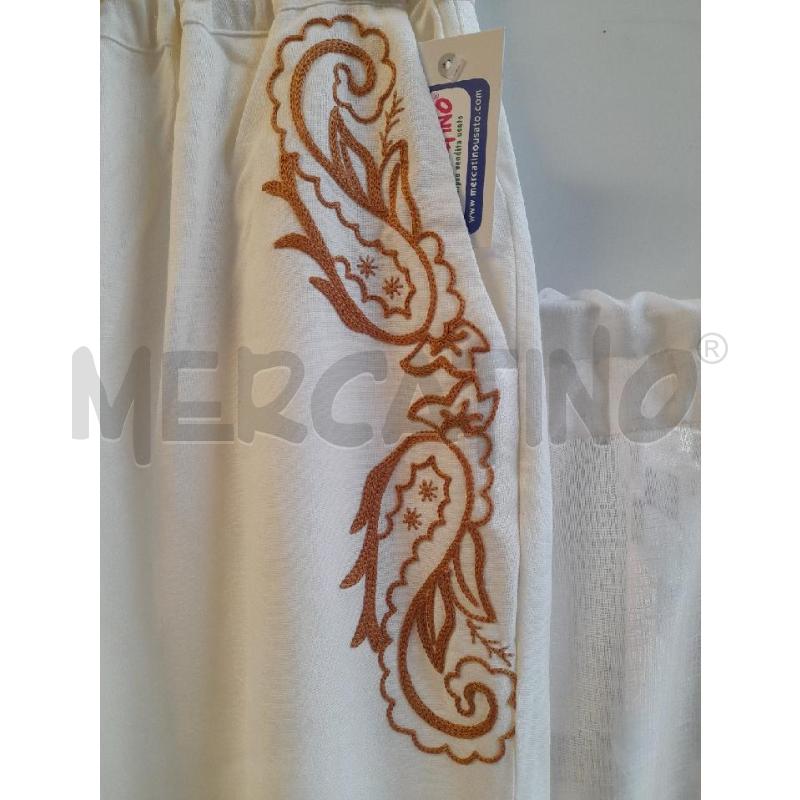 PANTALONE DONNA VISCOSA COTONE RICAMO | Mercatino dell'Usato Sondrio 2