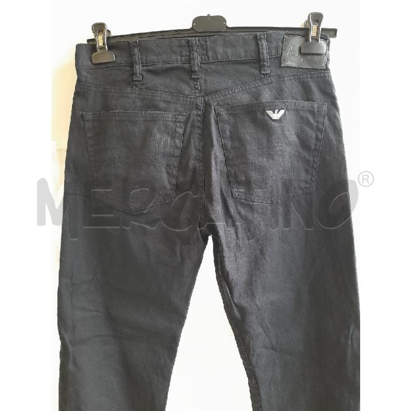 PANTALONE UOMO ARMANI JEANS LINO | Mercatino dell'Usato Sondrio 2