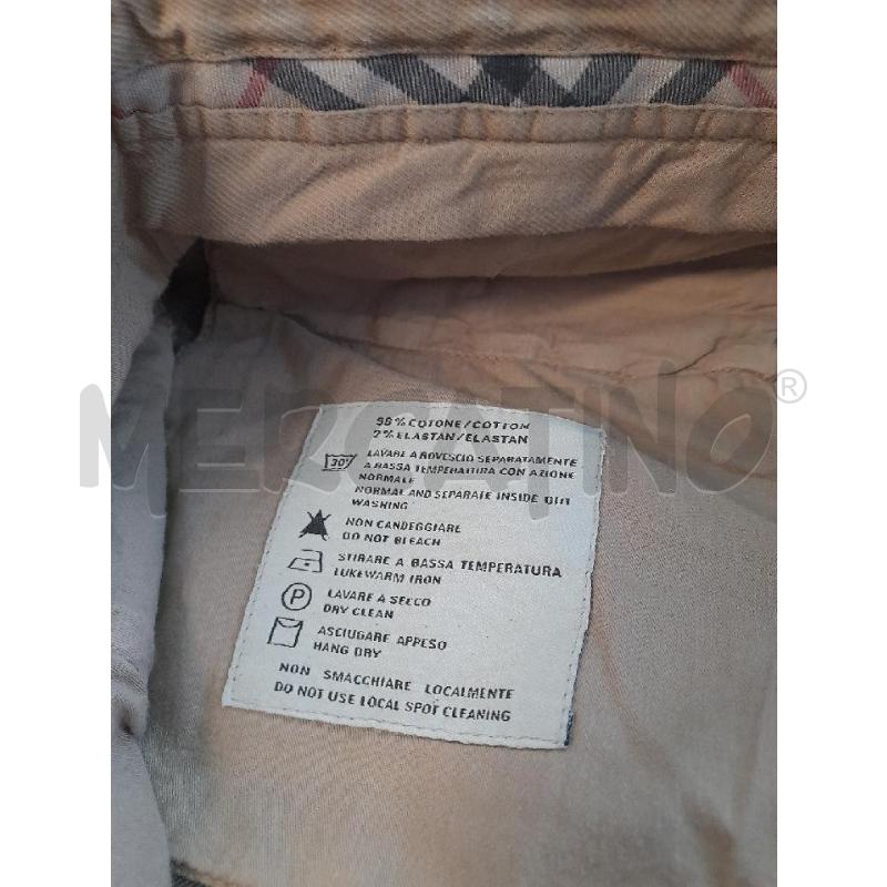 PANTALONE UOMO BURBERRY MARRONE | Mercatino dell'Usato Sondrio 3