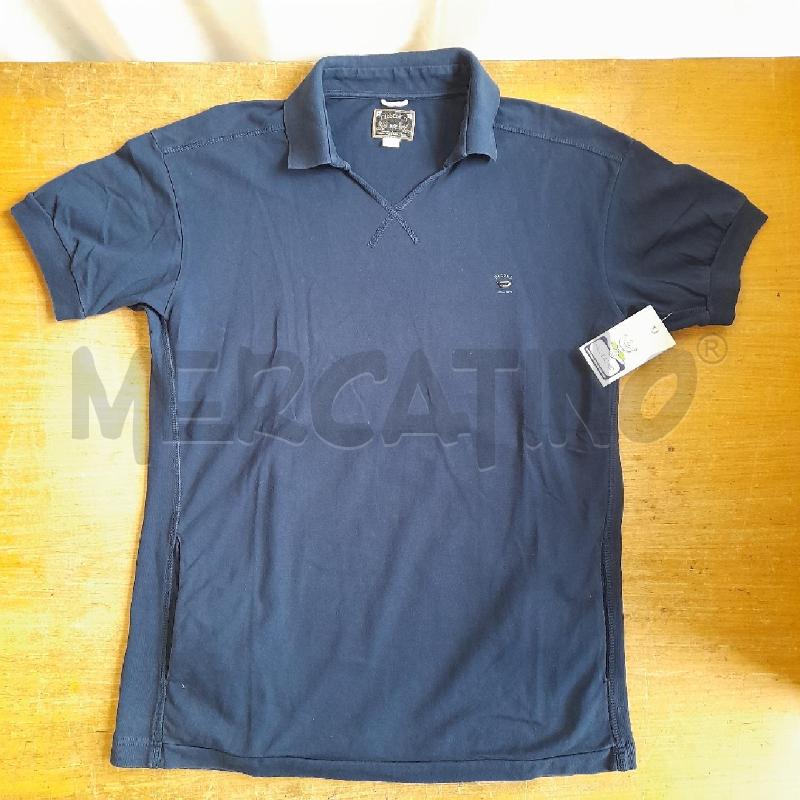 POLO UOMO DIESEL BLU CON TASCHE | Mercatino dell'Usato Sondrio 1