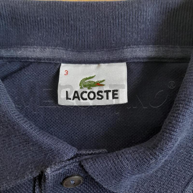 POLO UOMO LACOSTE BLU | Mercatino dell'Usato Sondrio 2