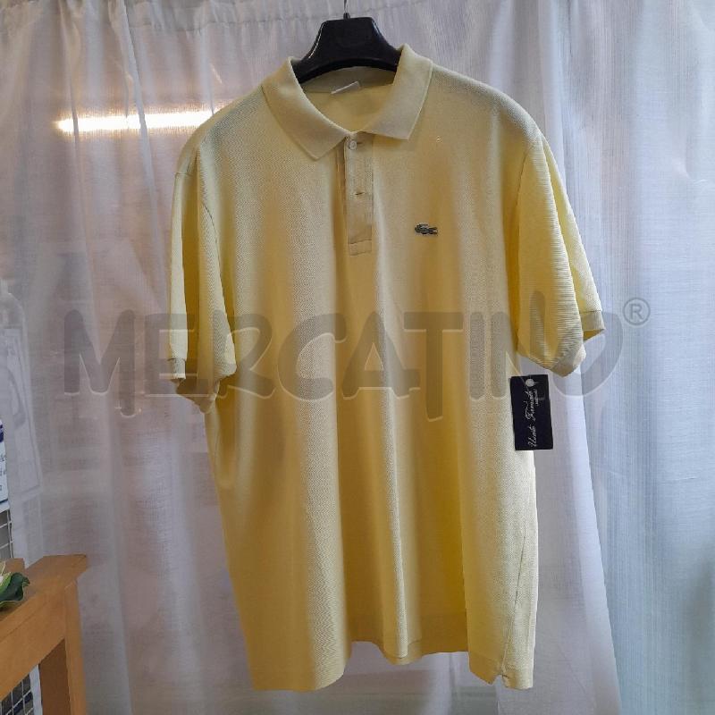 POLO UOMO LACOSTE GIALLA | Mercatino dell'Usato Sondrio 1