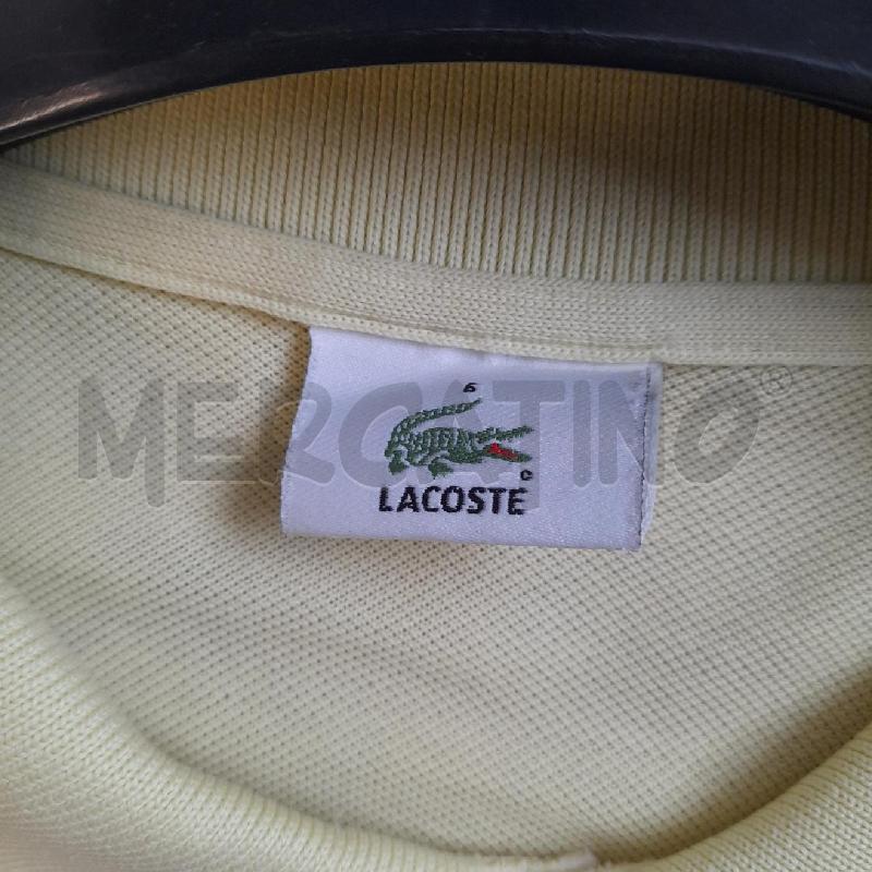 POLO UOMO LACOSTE GIALLA | Mercatino dell'Usato Sondrio 2