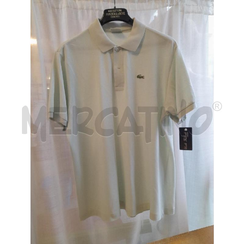 POLO UOMO LACOSTE VERDE CHIARO | Mercatino dell'Usato Sondrio 1