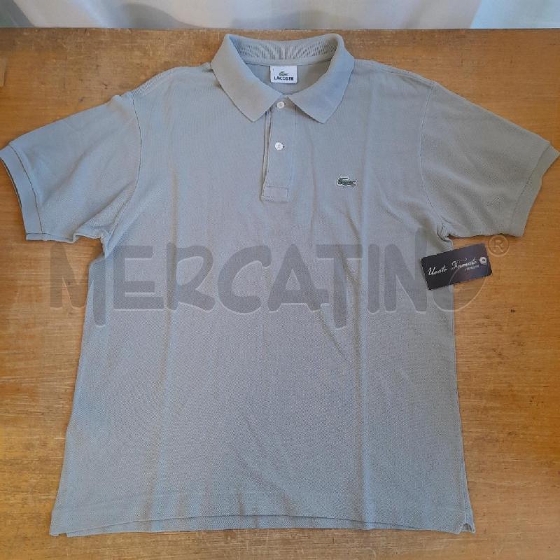 POLO UOMO LACOSTE VERDE OLIVA | Mercatino dell'Usato Sondrio 1