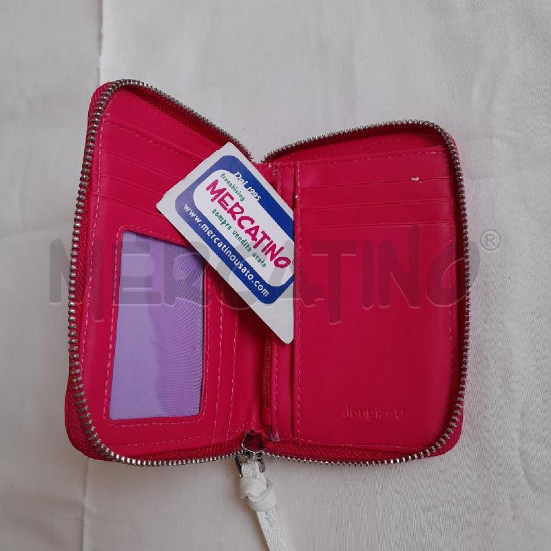 PORTA FOGLIO DESIGUAL ROSA  | Mercatino dell'Usato Sondrio 2